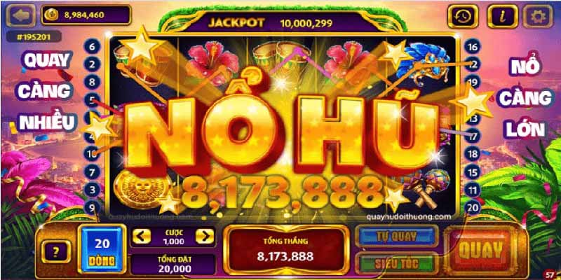 Game nổ hũ siêu hot tại Dabet