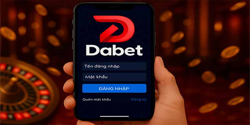 Đăng nhập Dabet trên điện thoại